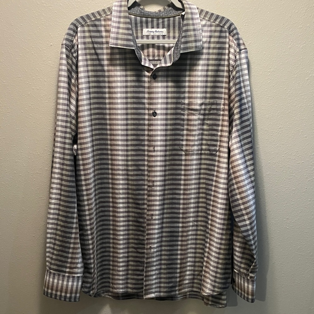 Tommy Bahama Multicolor Plaid Men's Shirt